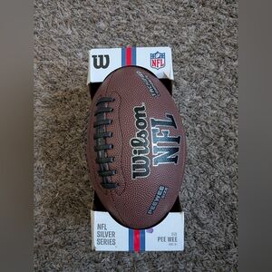 Wilson NFL Silver Series All Pro Pee Wee Football NEW